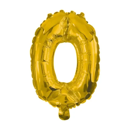 Balão Dourado nº.0 - 32cm