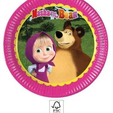 Pack 8  Pratos  Masha - Next Geration