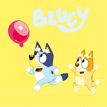 Pack 16 Guardanapos Bluey