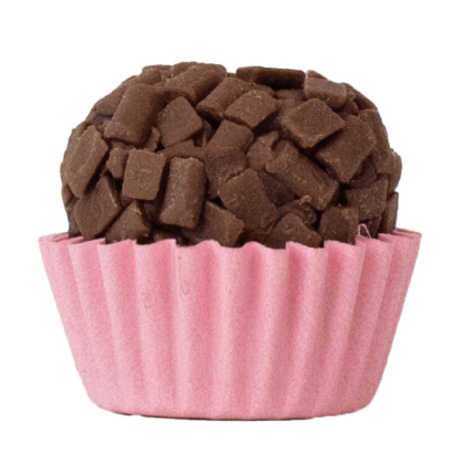 Pack C/ 100 Forminhas Para Brigadeiro Nº. 5 Rosa Bébé