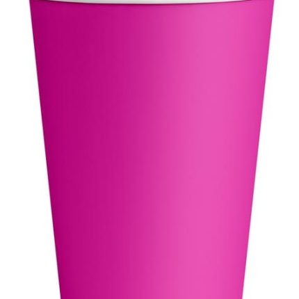 Pack 8 Copos Bright Pink