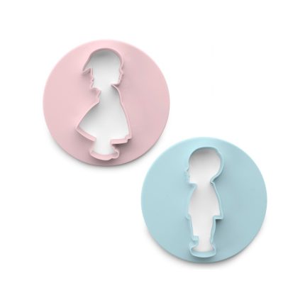 Corta Massas Menino + Menina