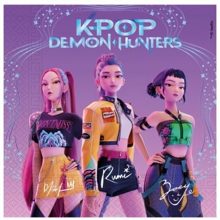 Pack 20 Guardanapos KPop Demon Hunters