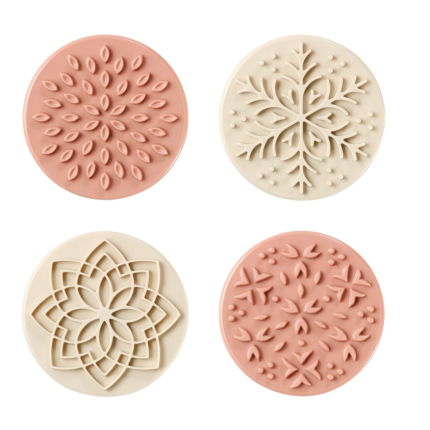 Cj. De 4 Carimbos  Decorativos