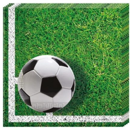 Pack 16 Guardanapos Futebol