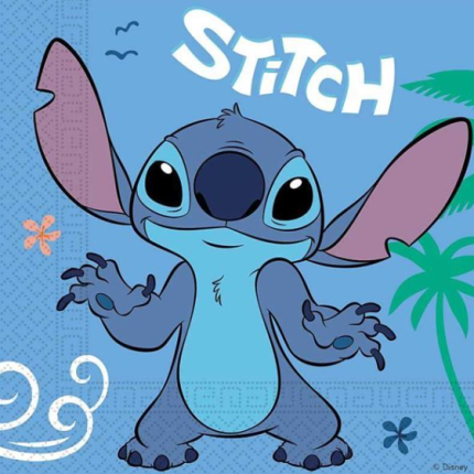 Pack 20 Guardanapos Stitch