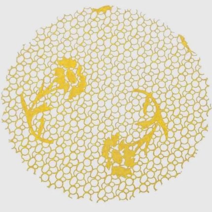 Tapetinho Para Brigadeiro Renda - Amarelo