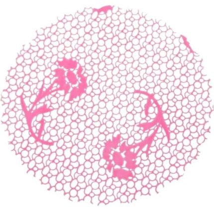 Tapetinho Para Brigadeiro Renda - Rosa