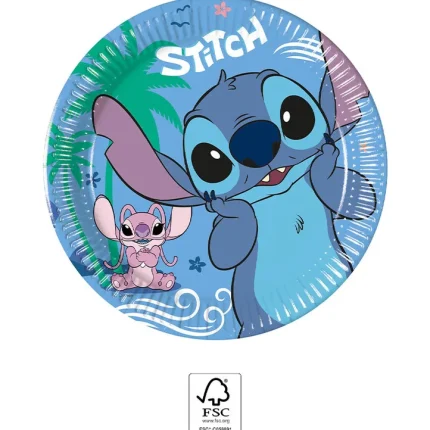 Pack 8  Pratos  Stitch
